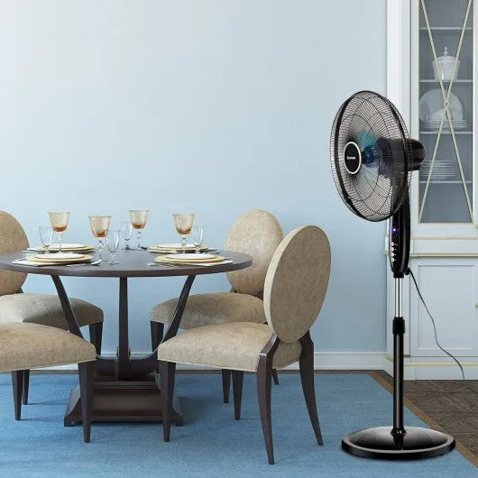 16" Adjustable Oscillating Pedestal Stand Fan