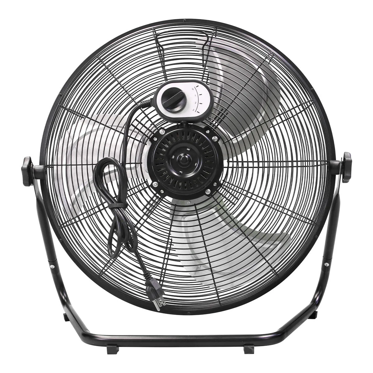 20 In. 3-Speed Tilting High Velocity Floor Fan