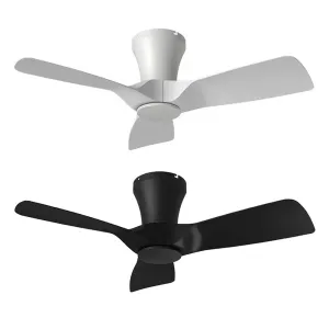 32" Kiwi Dc Ceiling Fan White, Black 5507060, 5507061 Vencha Lighting