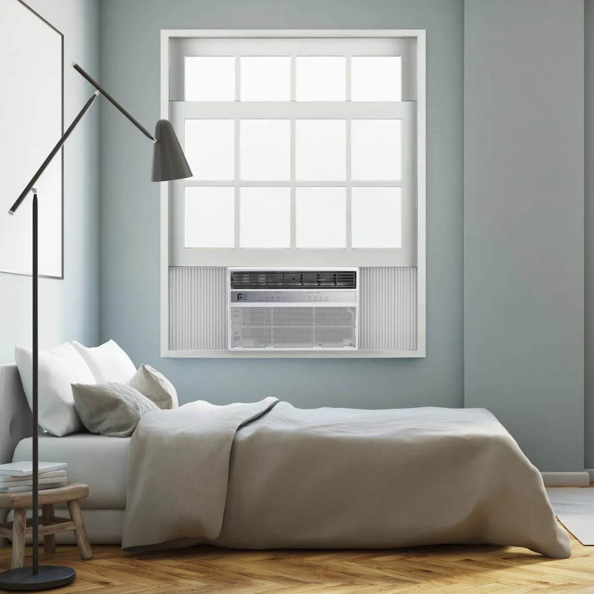 8,000 BTU High-Efficiency Window Air Conditioner with Wireless Smart Controls