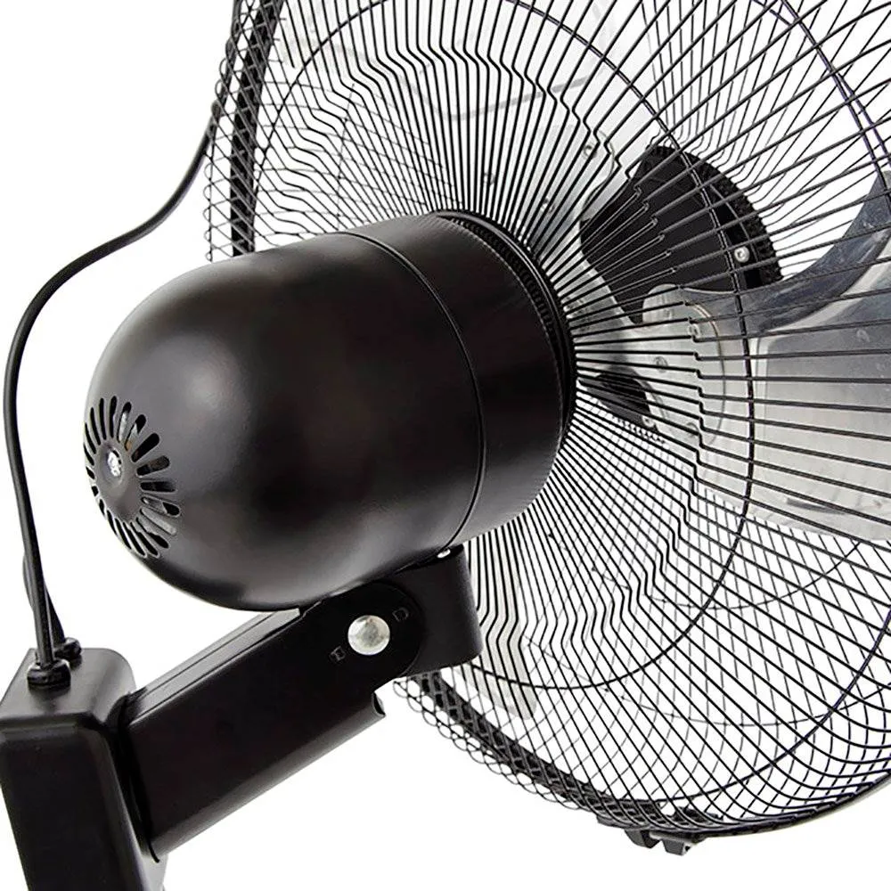 Active Air Heavy-Duty 16 Inch 3 Speed Metal Wall Mount Tilting Fan | (Used)