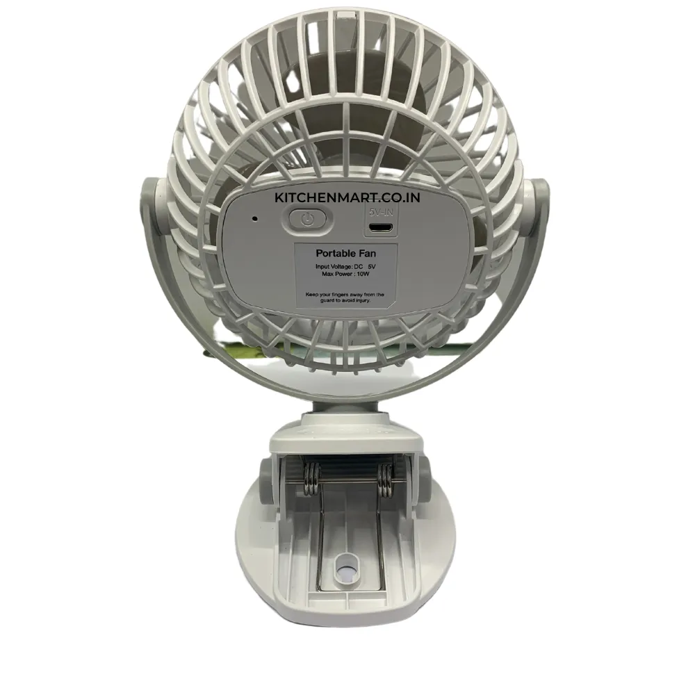 Bajaj Rechargeable Pygmy Mini Personal Fan 110mm