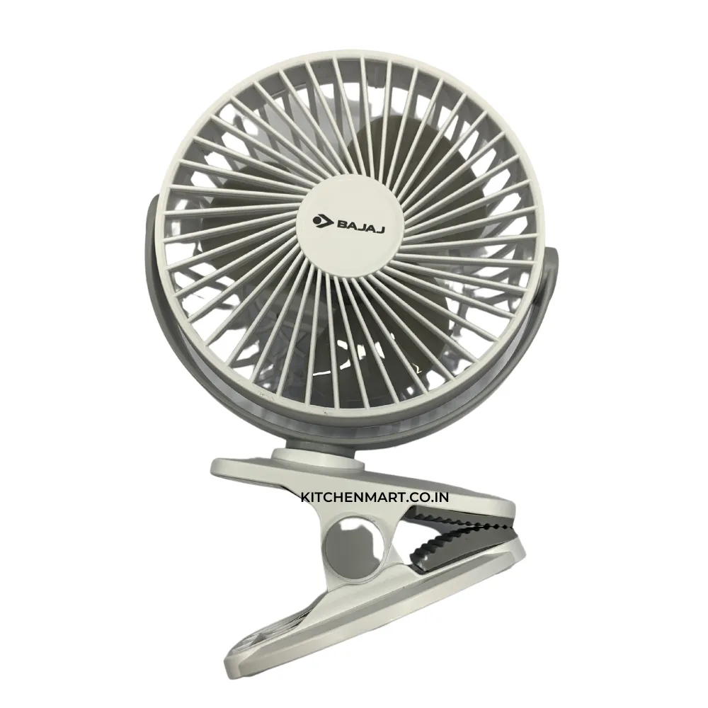 Bajaj Rechargeable Pygmy Mini Personal Fan 110mm