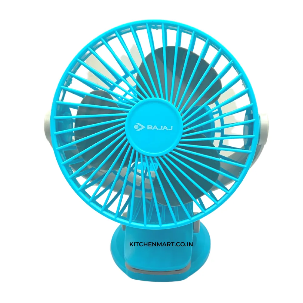 Bajaj Rechargeable Pygmy Mini Personal Fan 110mm