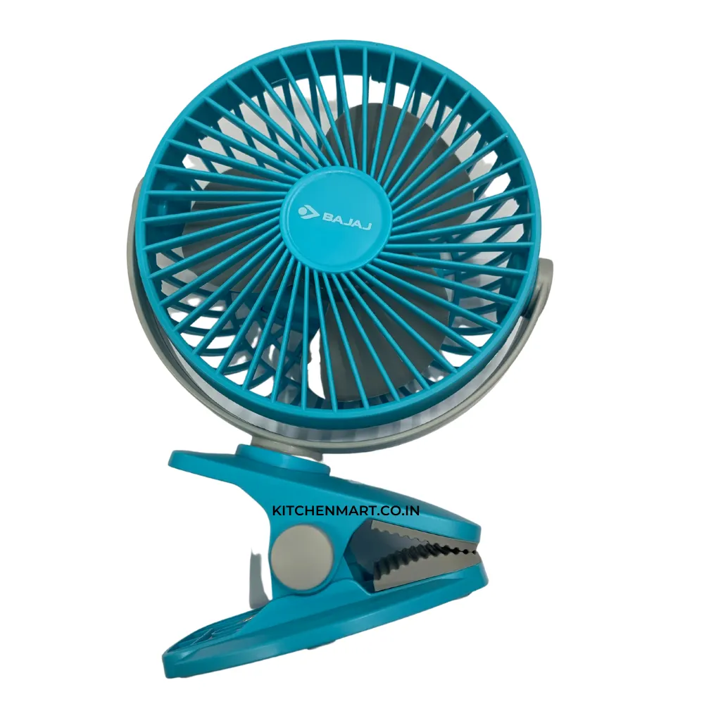 Bajaj Rechargeable Pygmy Mini Personal Fan 110mm