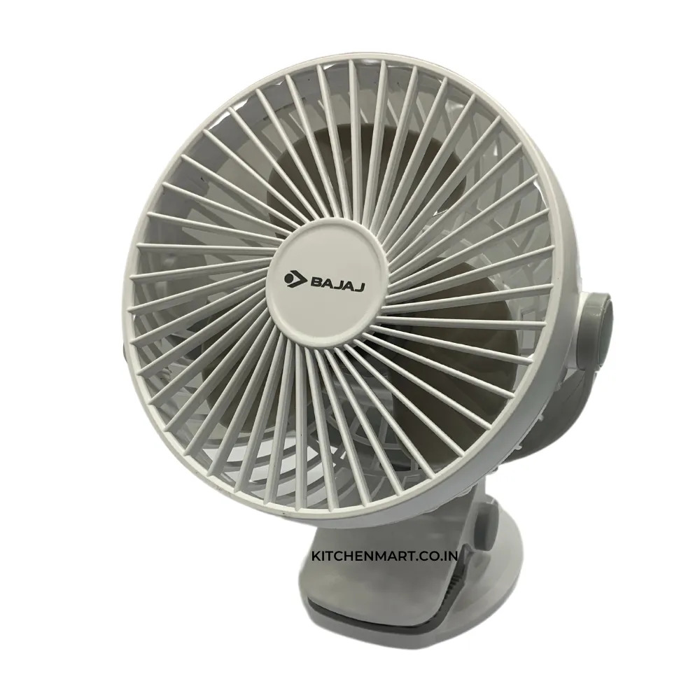 Bajaj Rechargeable Pygmy Mini Personal Fan 110mm