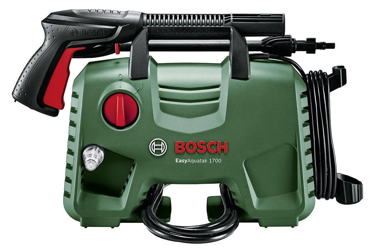 Bosch EasyAquatak 1700 Electric 1740 PSI Compact Pressure Washer.