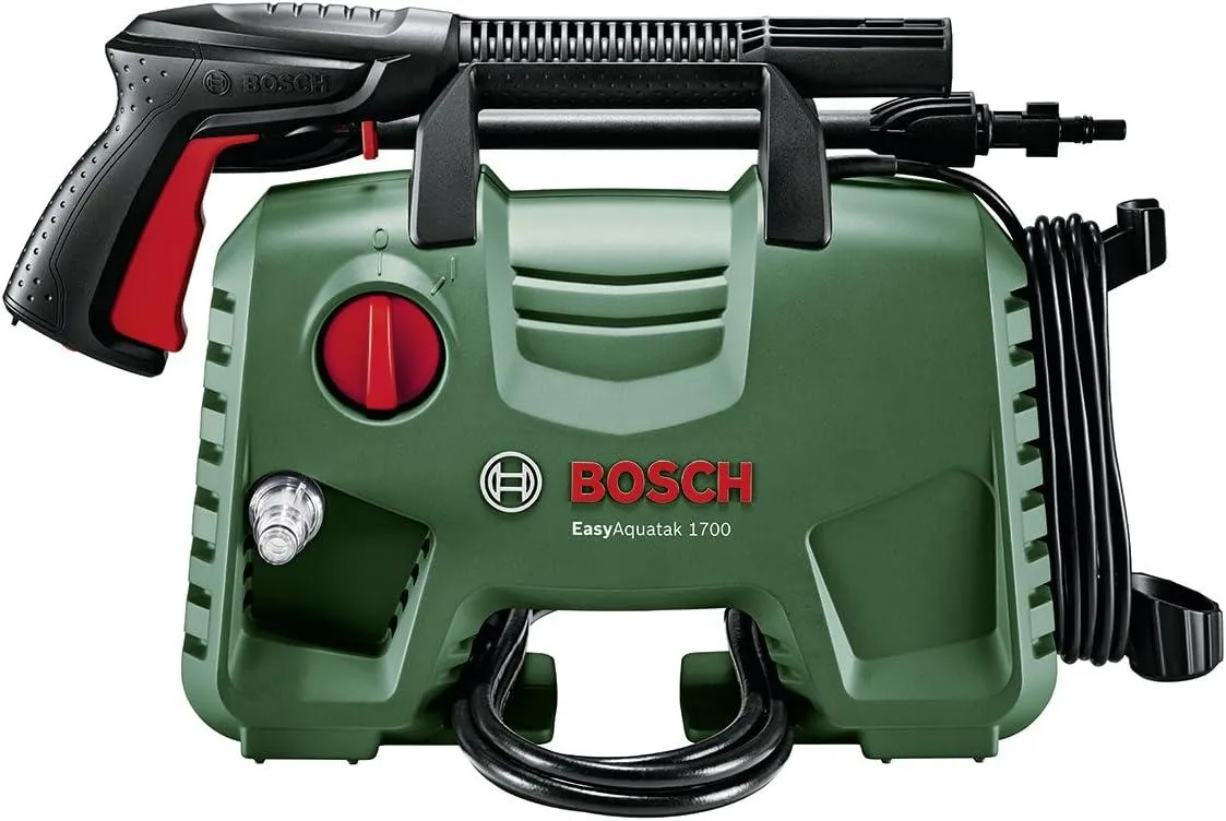 Bosch EasyAquatak 1700 Electric 1740 PSI Compact Pressure Washer.