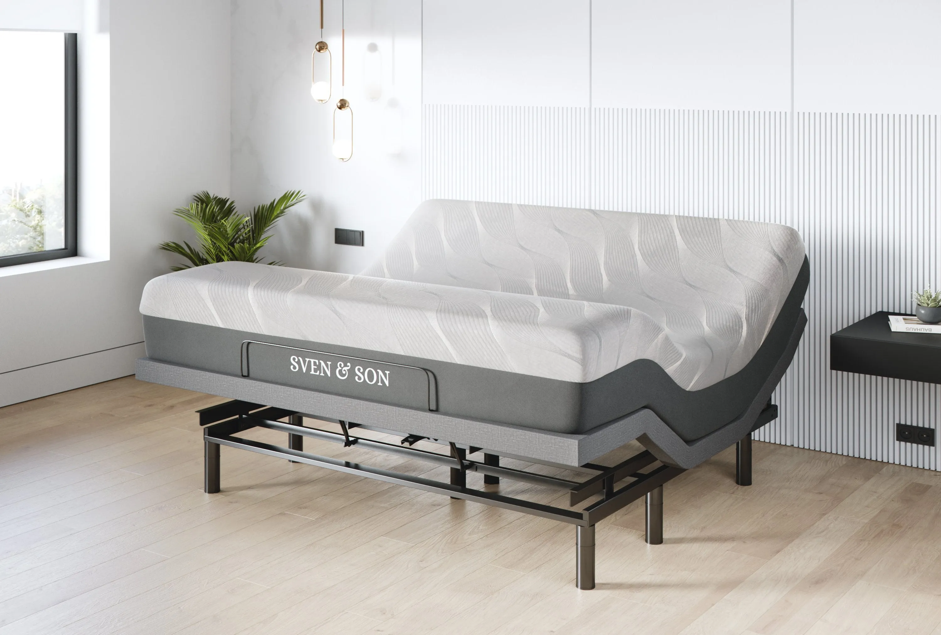 ClassicPlus  Series Adjustable Bed Base   Choice of Mattress Bundle