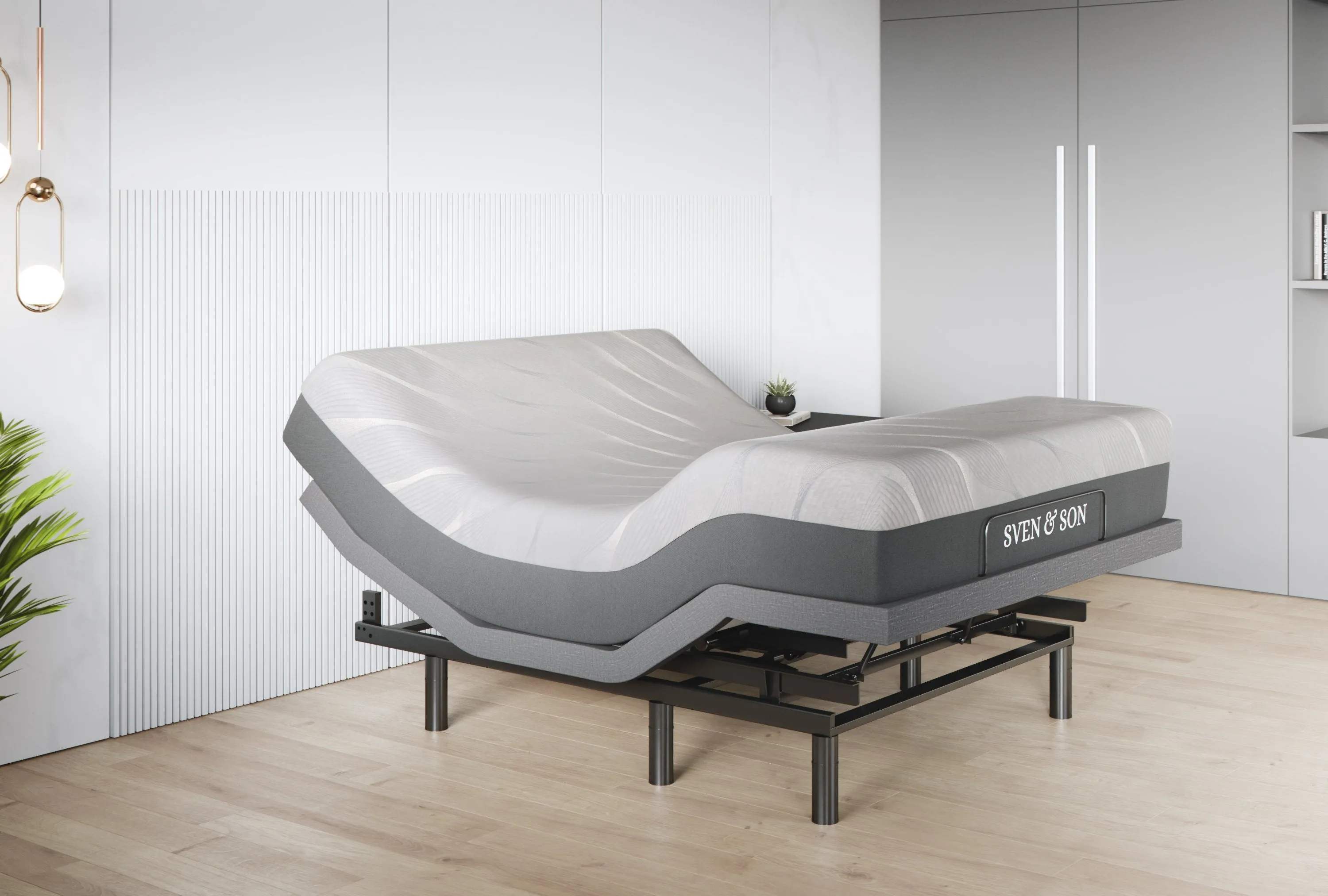 ClassicPlus  Series Adjustable Bed Base   Choice of Mattress Bundle