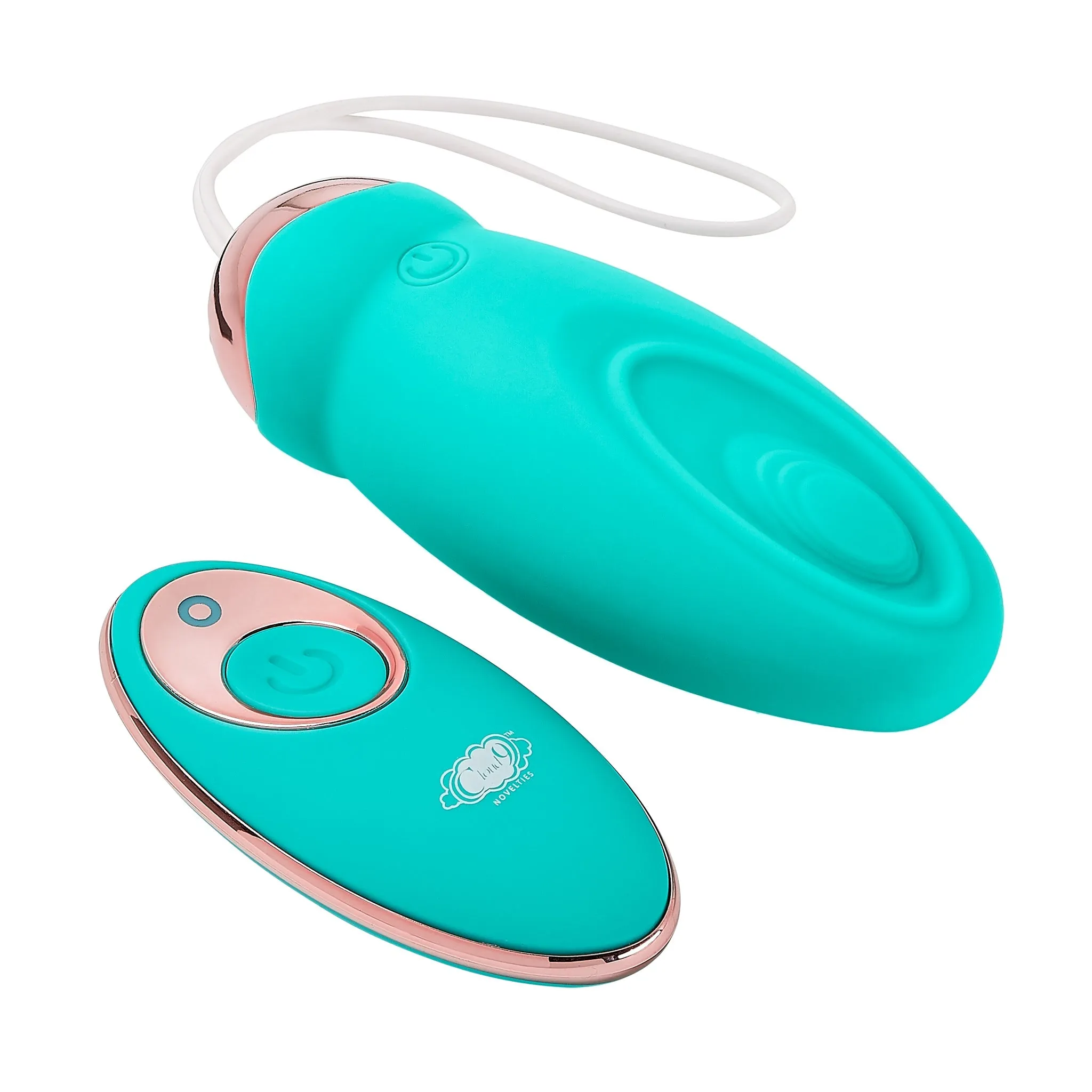 Cloud 9 Health & Wellness Wireless Remote Control Egg W- Pulsating Motion Teal