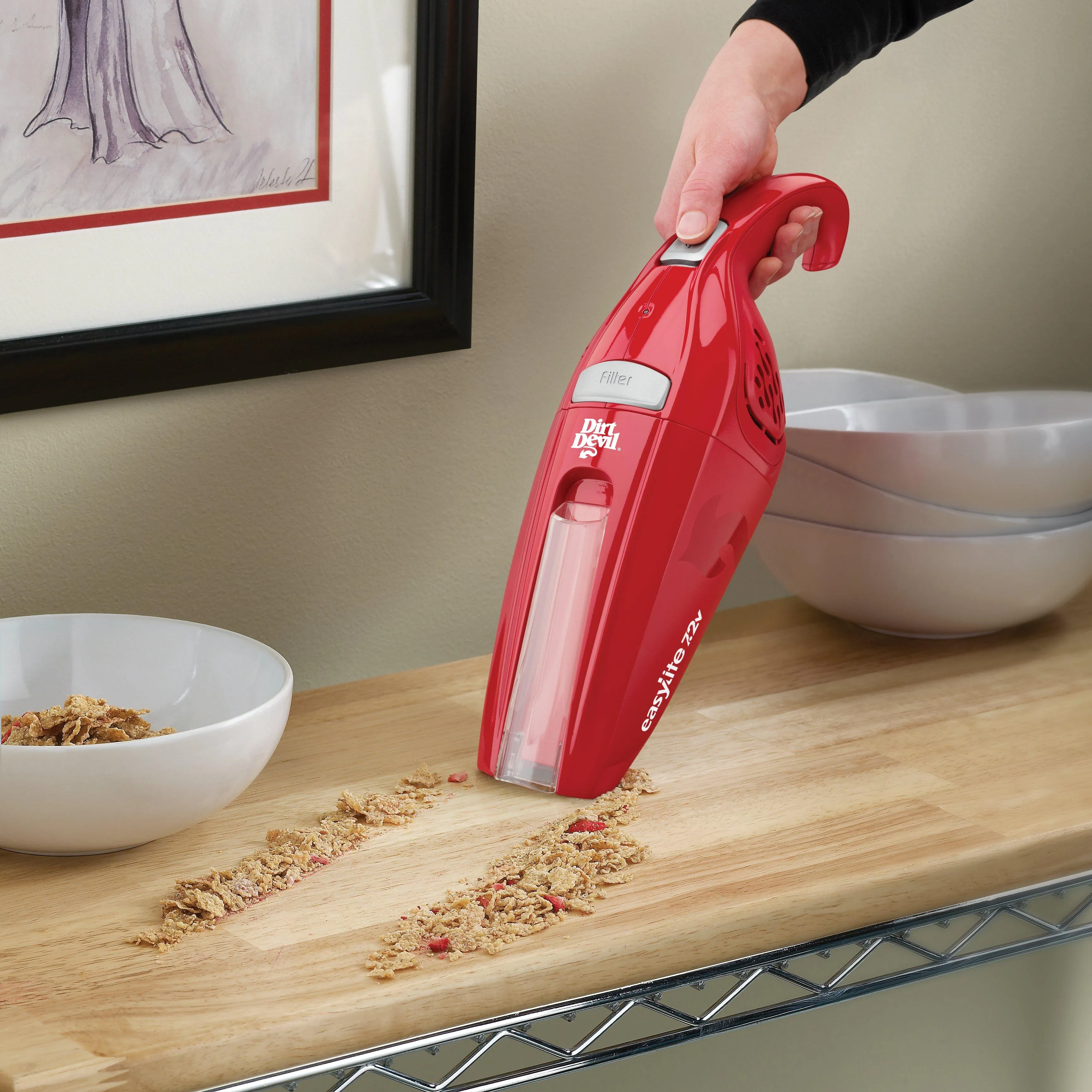 Easy Lite 7.2V Cordless Hand Vacuum