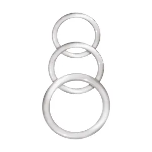 Enhancer Silicone Cockrings - Clear