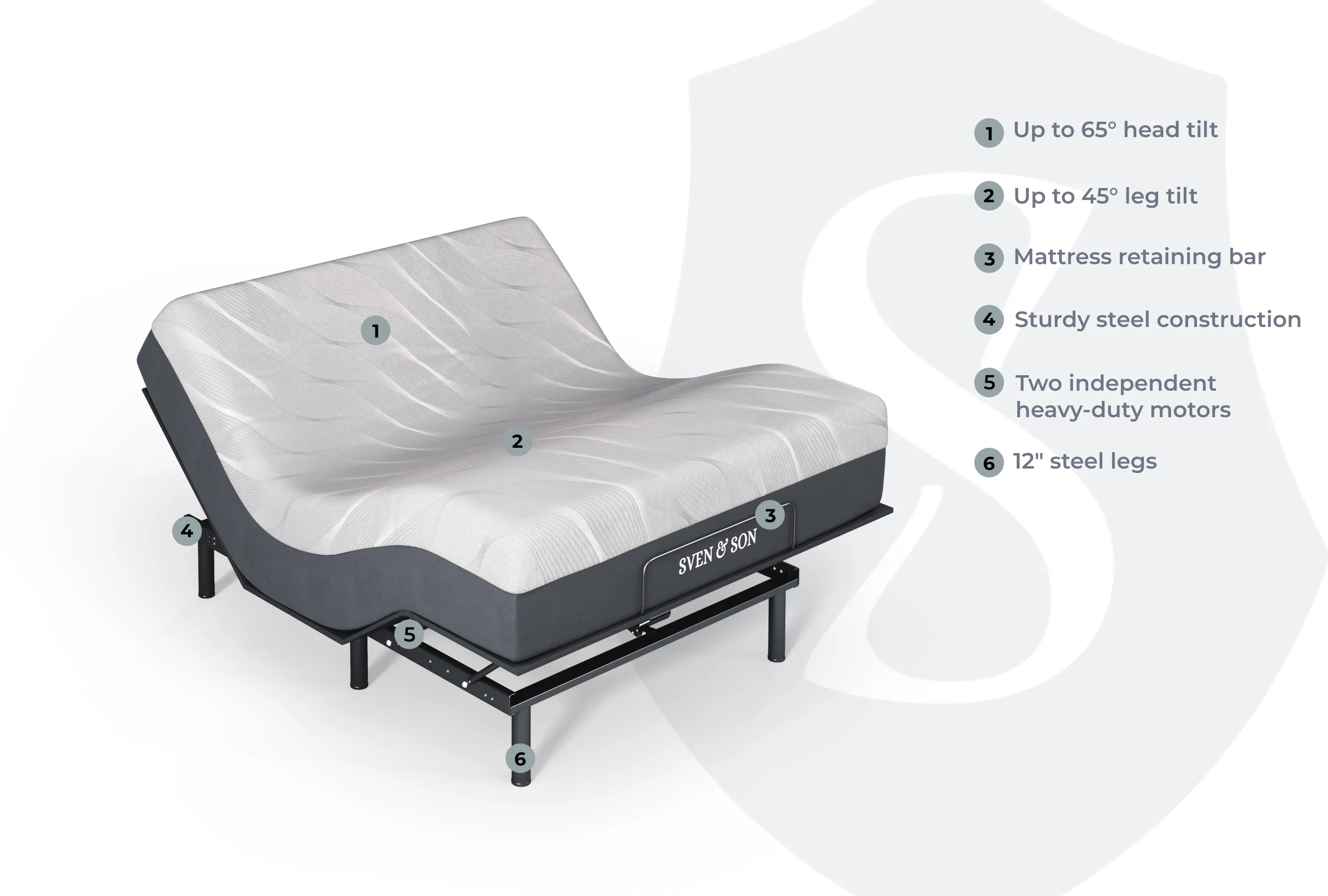 Essential Series Adjustable Bed Base   Choice of Mattress Bundle