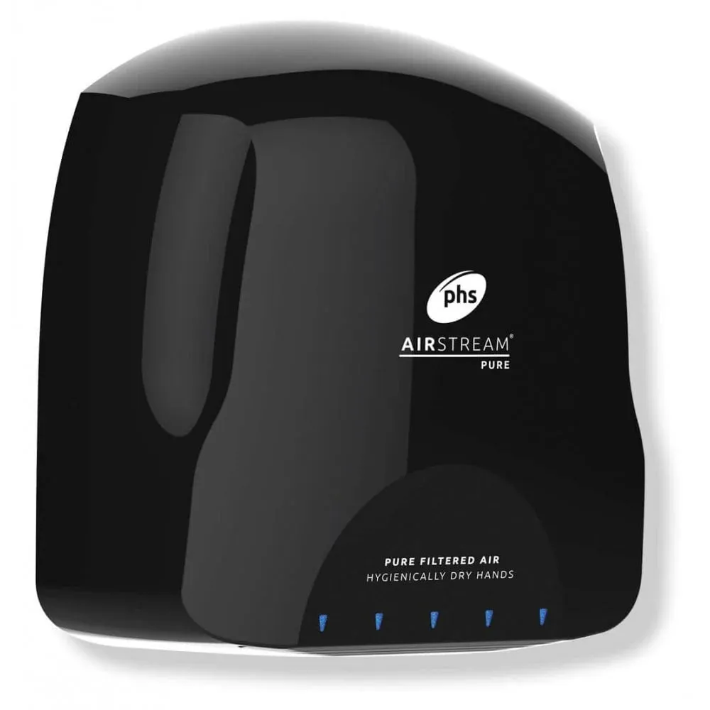 Fastest Drying & 2 HEPA Filters: Airstream PURE SR1100H Hand Dryer