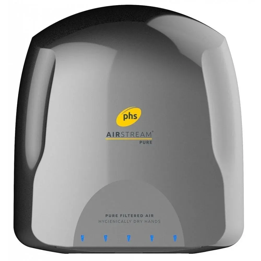 Fastest Drying & 2 HEPA Filters: Airstream PURE SR1100H Hand Dryer