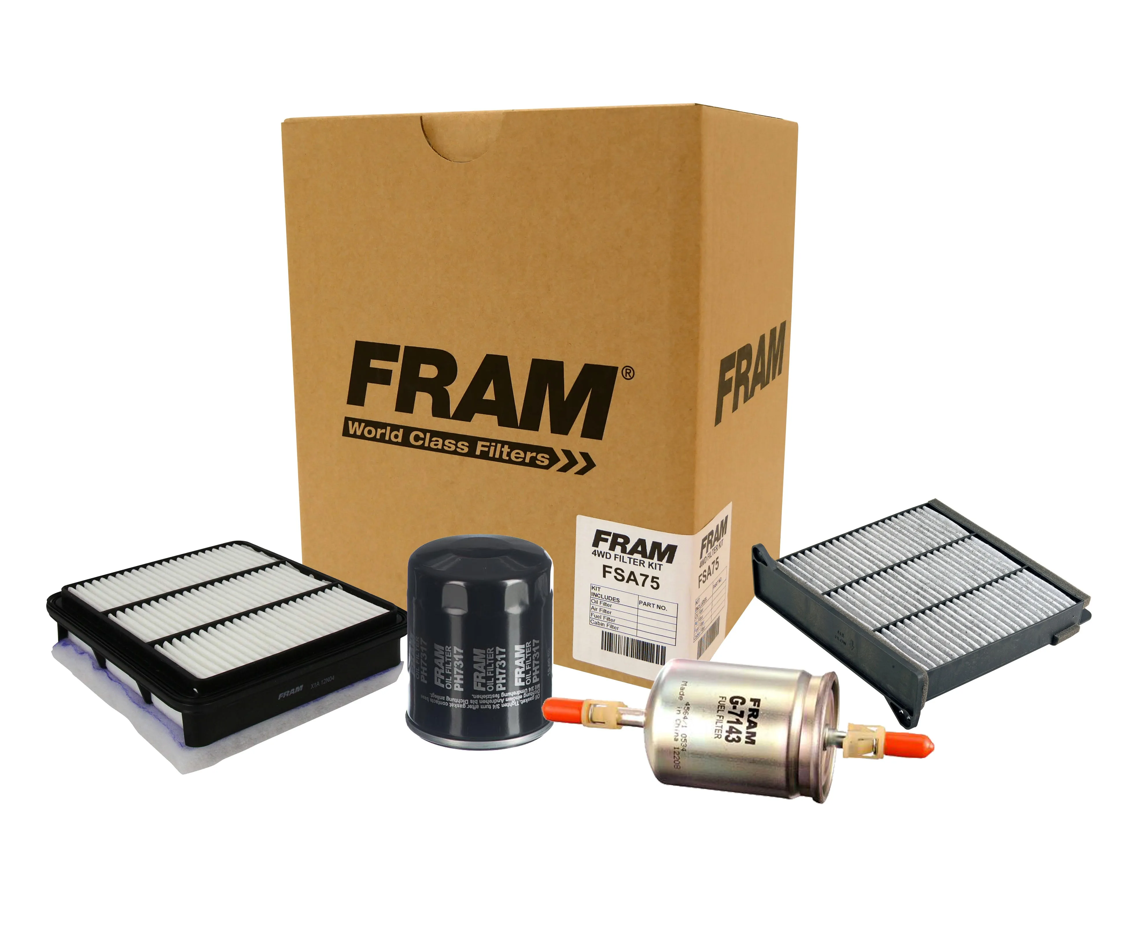 FRAM 4wd Filter Kit for Mitsubishi Triton ML / MN 2.4L