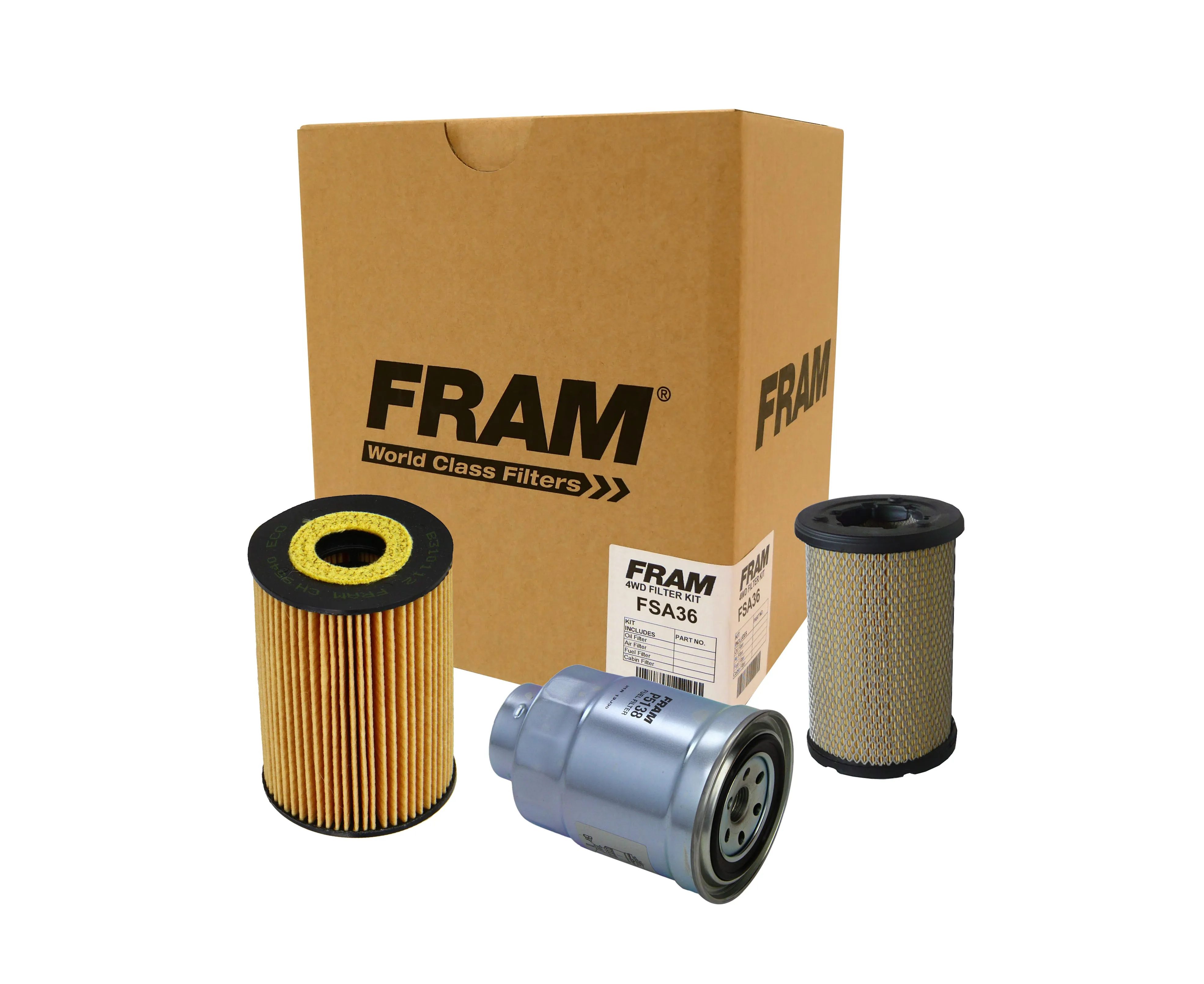 FRAM 4wd Filter Kit for Nissan Navara D22 (ZD30)