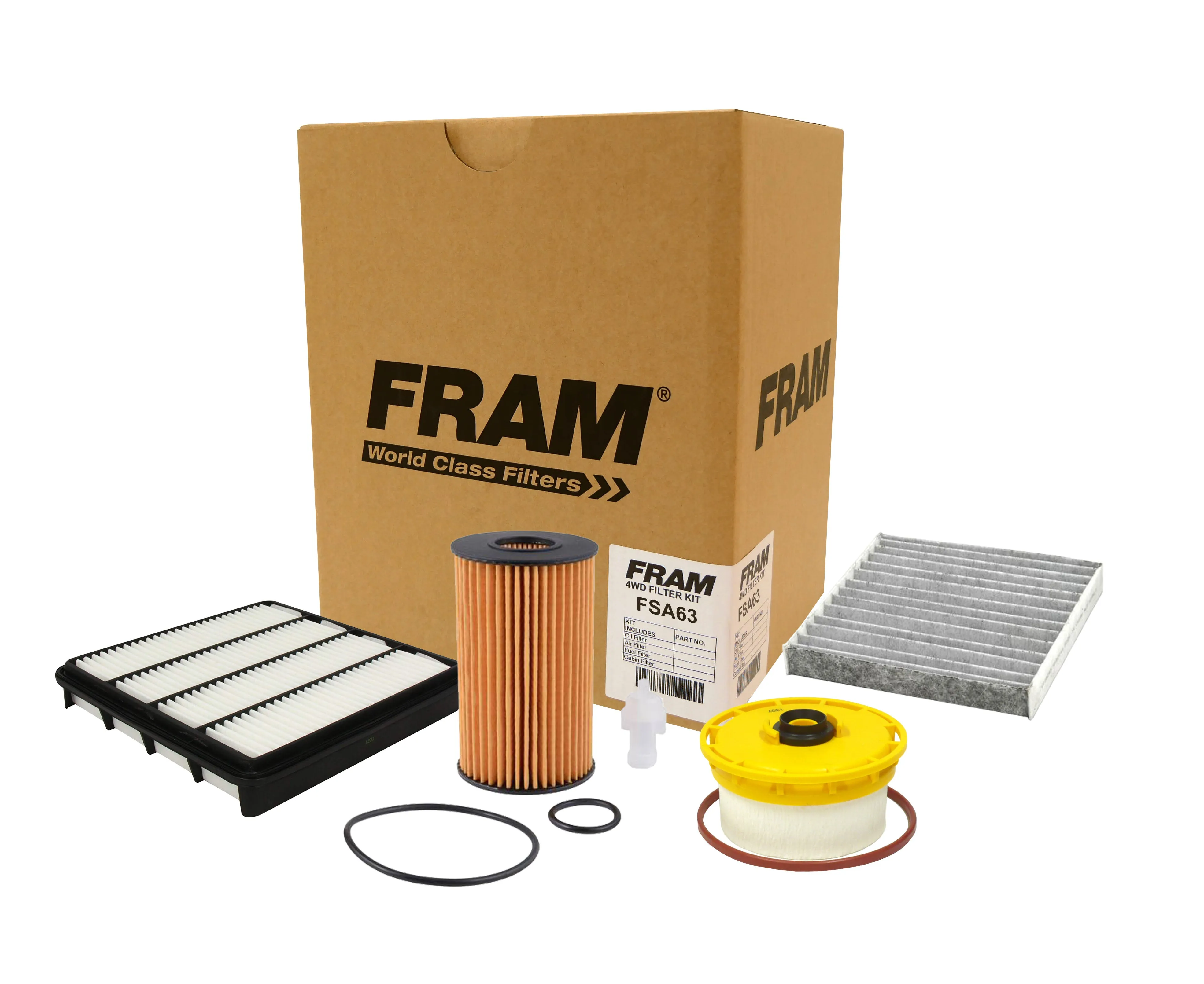 FRAM 4wd Filter Kit for Toyota Landcruiser 200 Series VDJ200