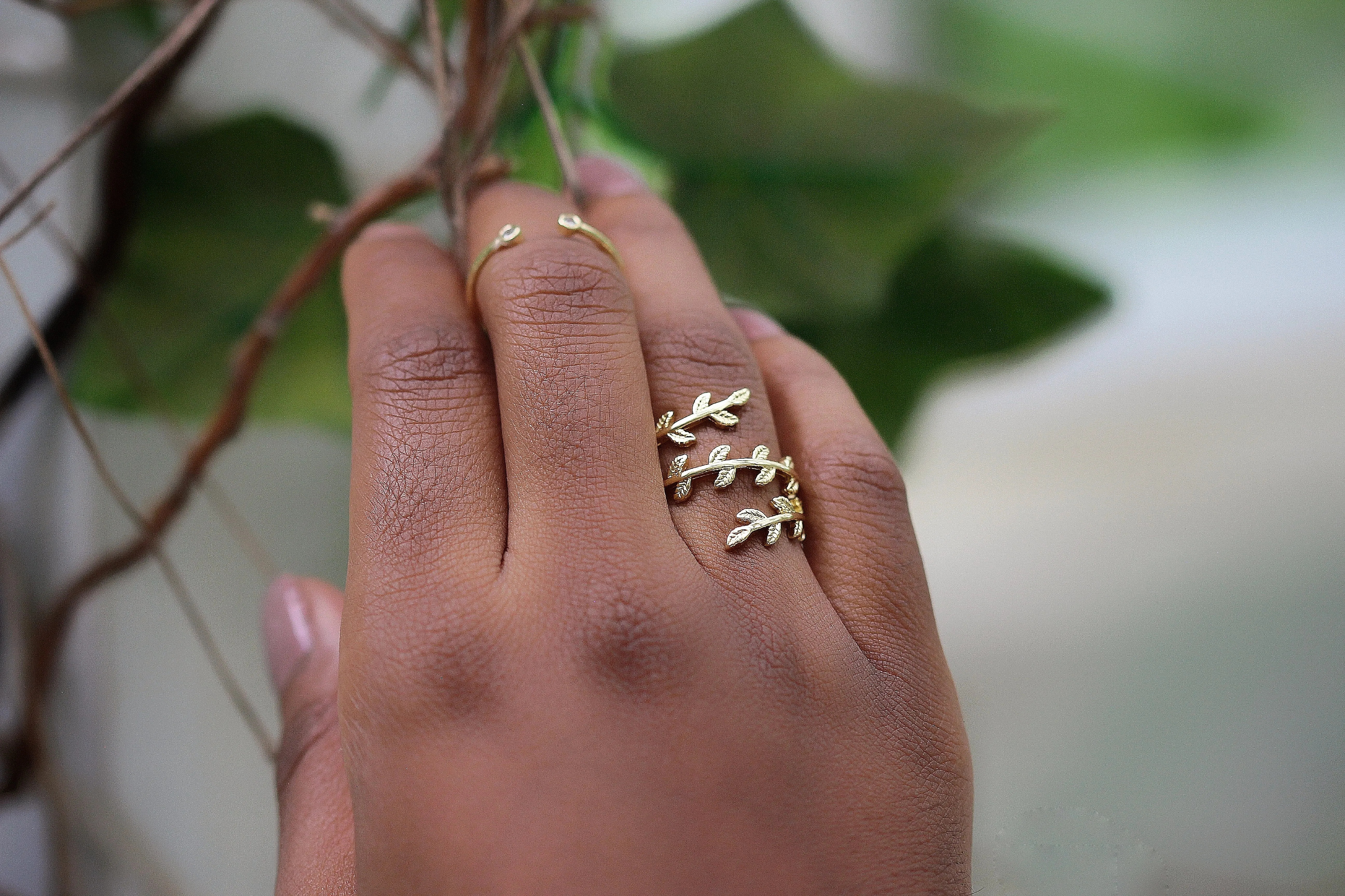 Full Twigs Swirl Ring