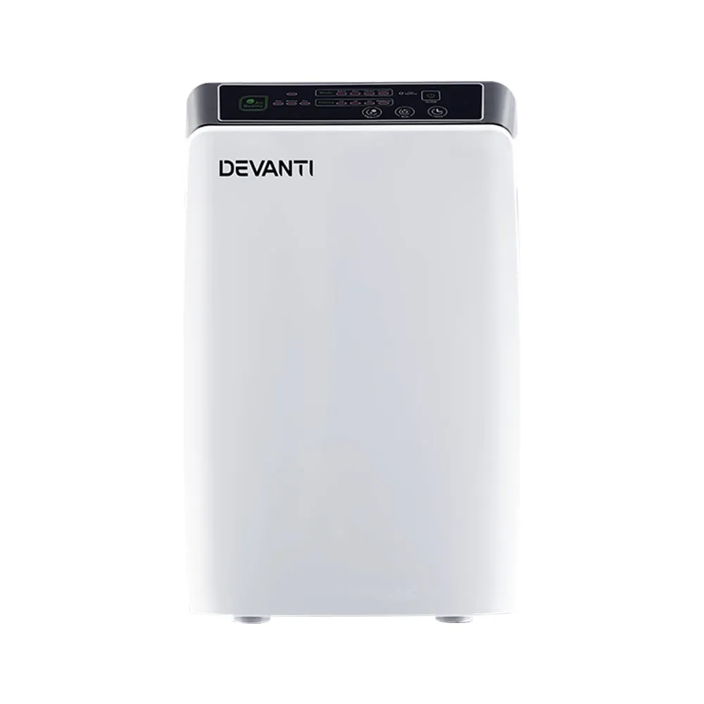 HEPA & Carbon Air Purifier 4 Modes, Ioniser, Remote - Devanti