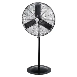 ILG8P31-93 :  iLiving 30" Commercial Pedestal Oscillating Fan - Shop, Garage, Warehouse - 120V, 1.8A , 8400 CFM