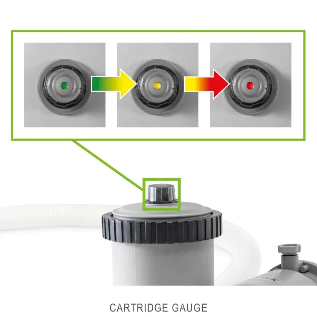 Intex Krystal Clear™ Cartridge Filter Pump - 1,500 GPH