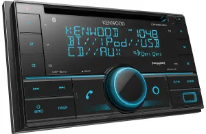 Kenwood DPX504BT Double-Din CD Receiver with Bluetooth