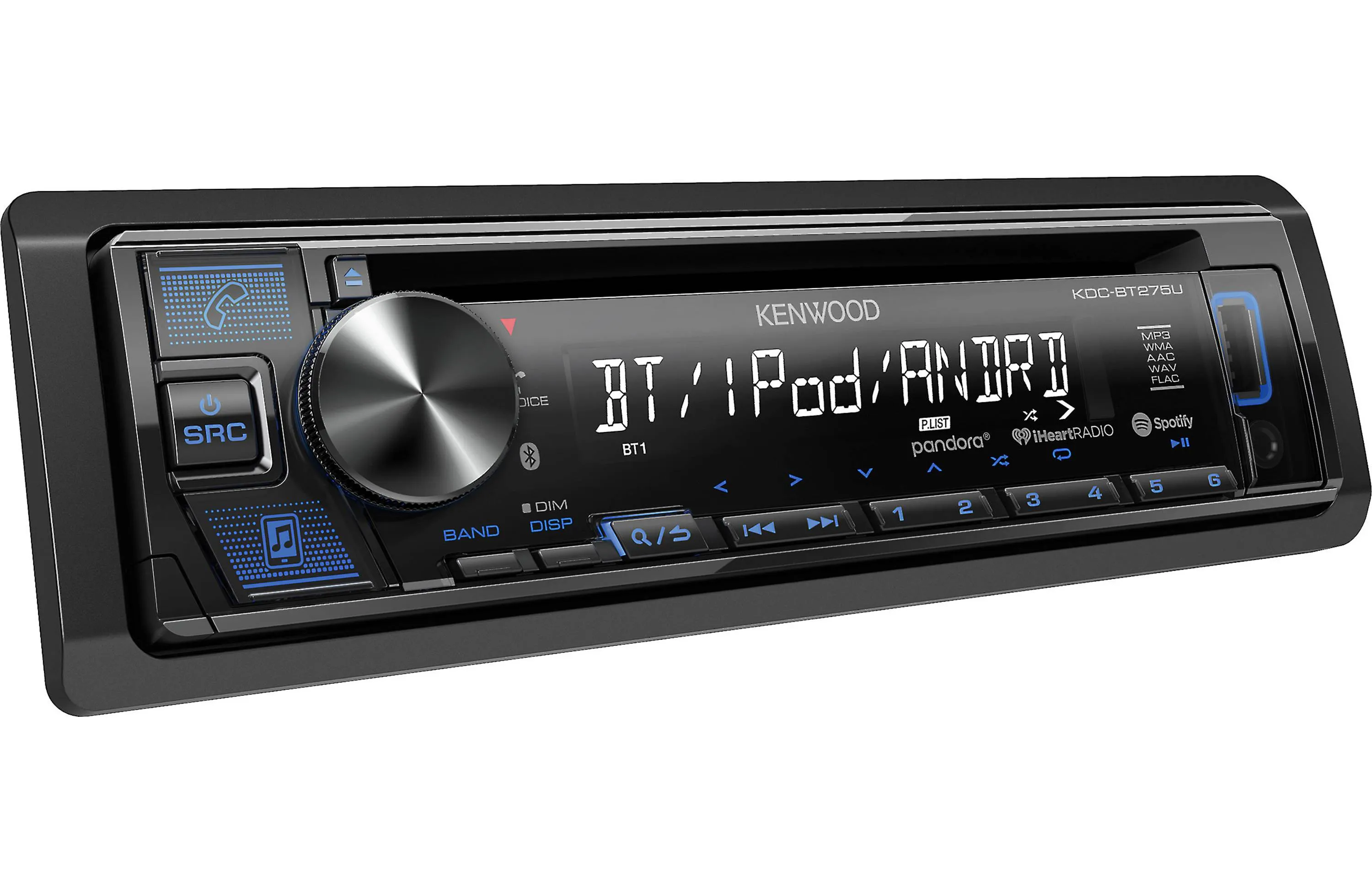 Kenwood KDC-BT275U CD Receiver with Bluetooth