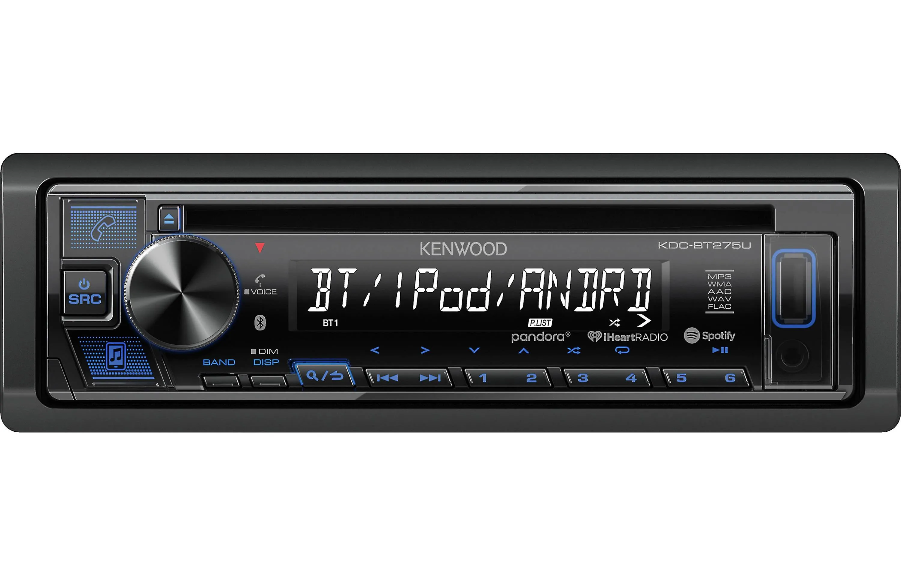 Kenwood KDC-BT275U CD Receiver with Bluetooth