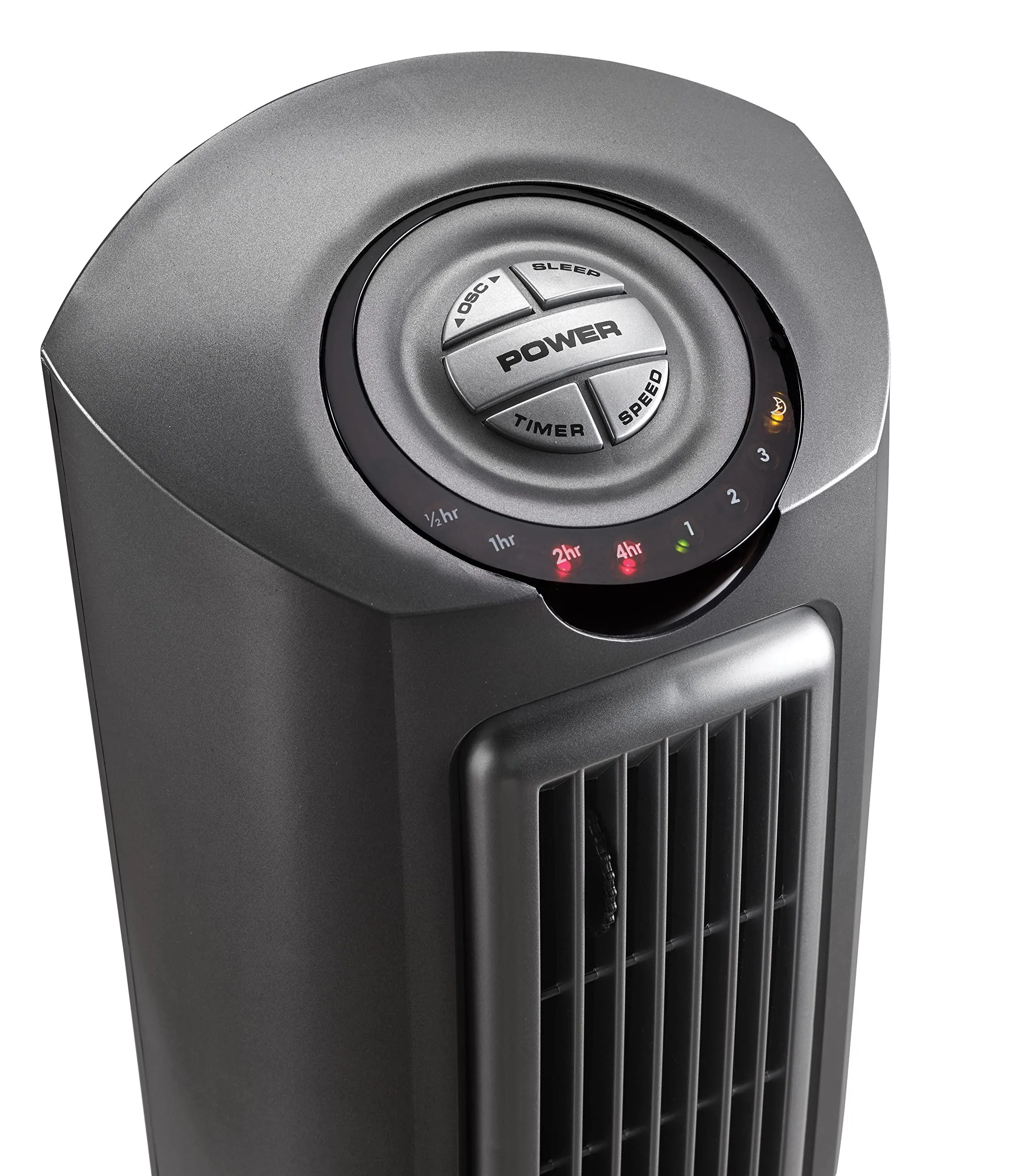 Lasko 2535 52″ Space-Saving Pedestal Tower Fan with Remote Control