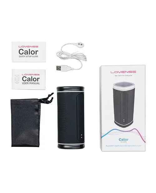 Compact, Self-Heating Lovense Calor Masturbator for Enhanced Pleasure