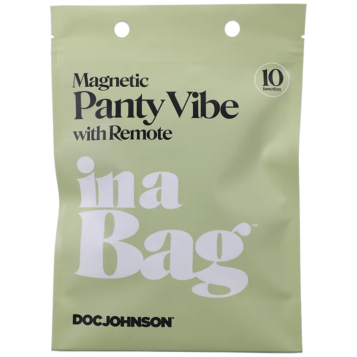 Magnetic Panty Vibe with Remote In a Bag