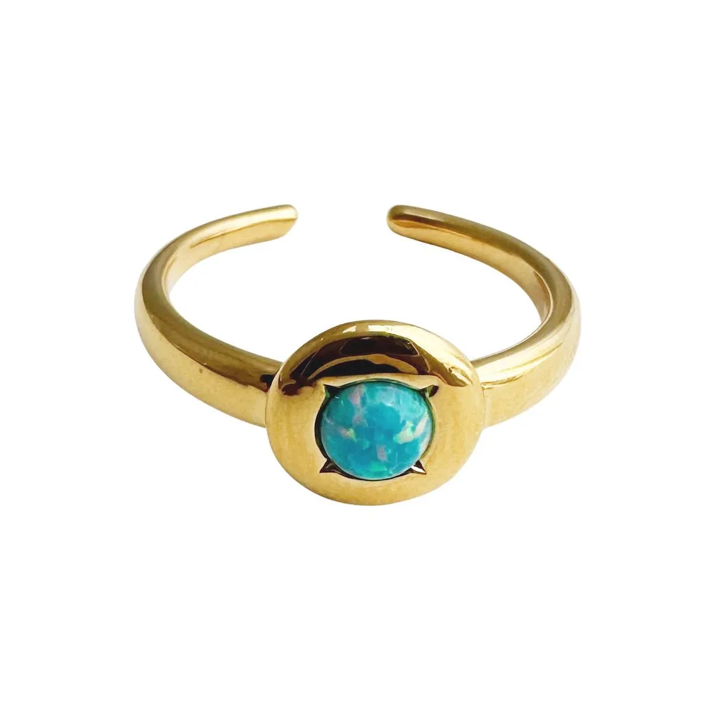 Neptune Coin Ring