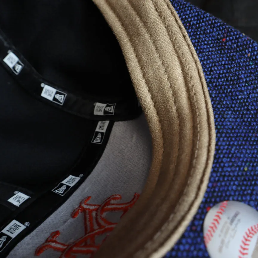 NY Mets Tweed | New Era 5 Panel Camper (Blue)