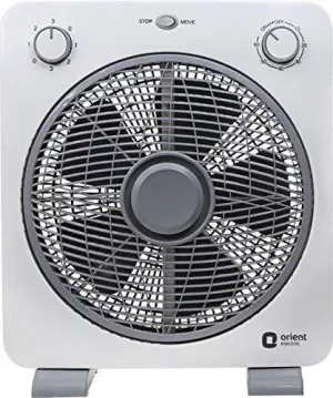 Orient Electric Proteus 42 Watts Box Fan (300mm, Greyish White)