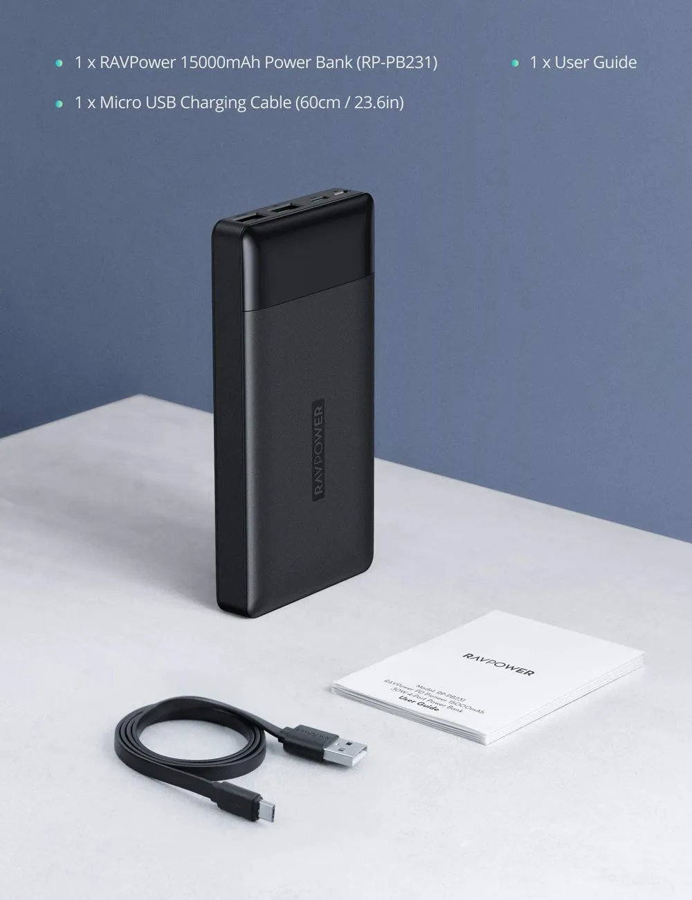 PD Pioneer 15000mAh 30W 4-Port Power Bank Charger