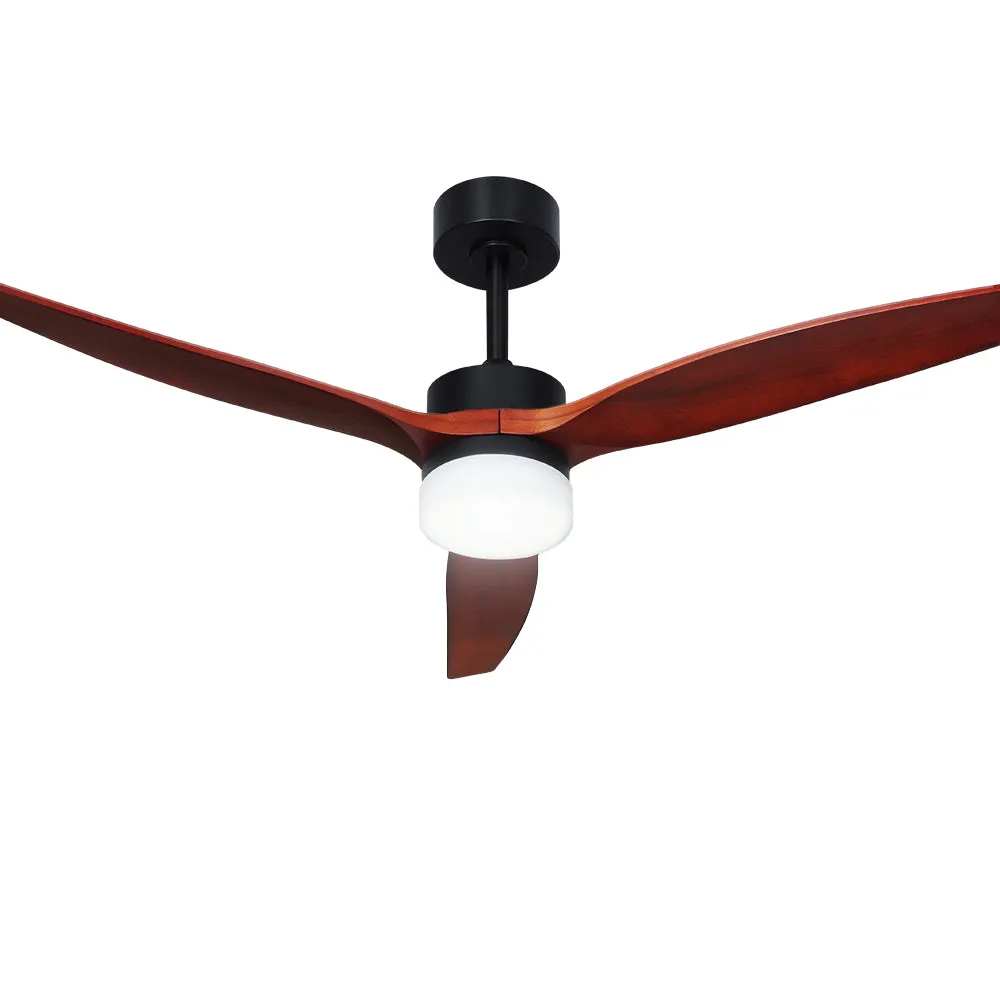 Quiet 52" Ceiling Fan w/ LED, Remote, 3 Speeds - Devanti