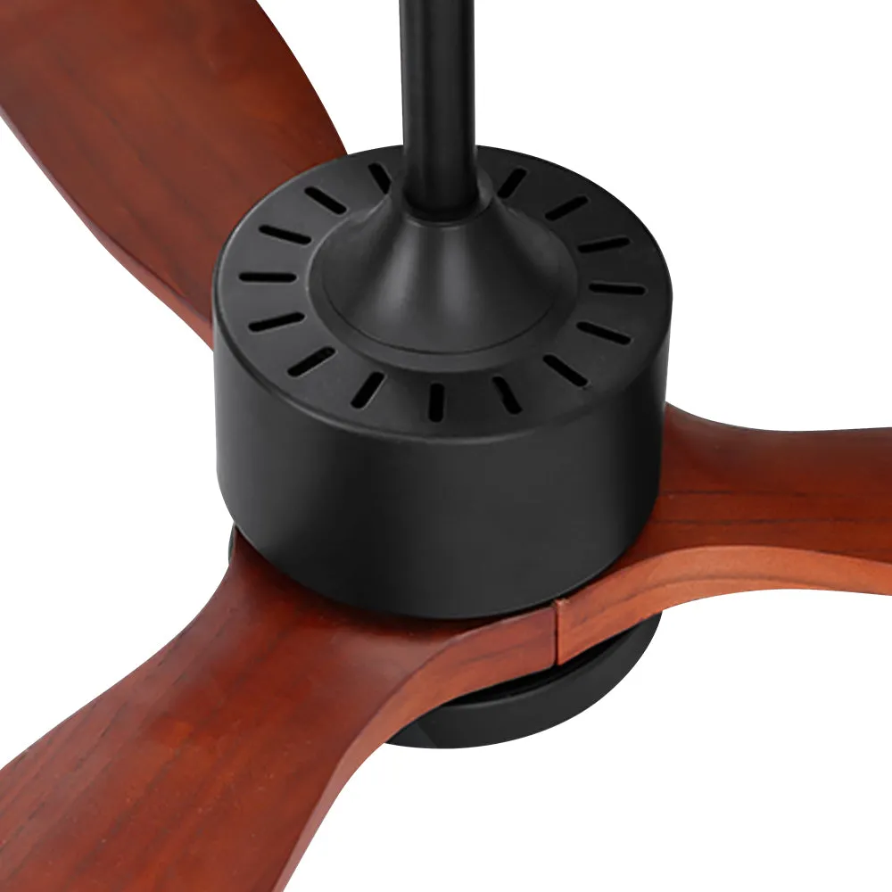 Quiet 52" Ceiling Fan w/ LED, Remote, 3 Speeds - Devanti