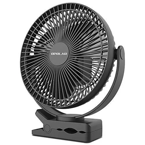 Rechargeable Portable Clip-on Fan