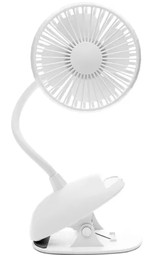 Rechargeable Stroller Clip Fan