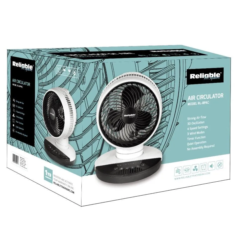 Reliable 3D Air Circulator Fan