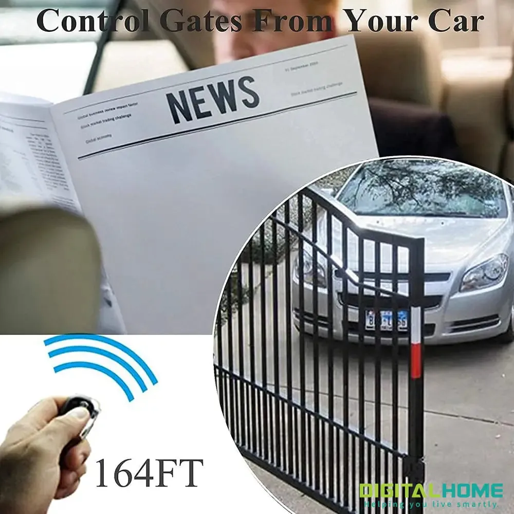 SGS150  Smart Automatic Double Swing Gate opener with Smartphone app (Bluetooth)