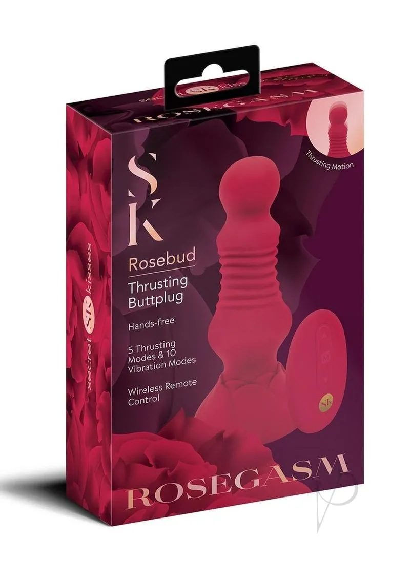 Sk Remote Thrust Rosebud Buttplug