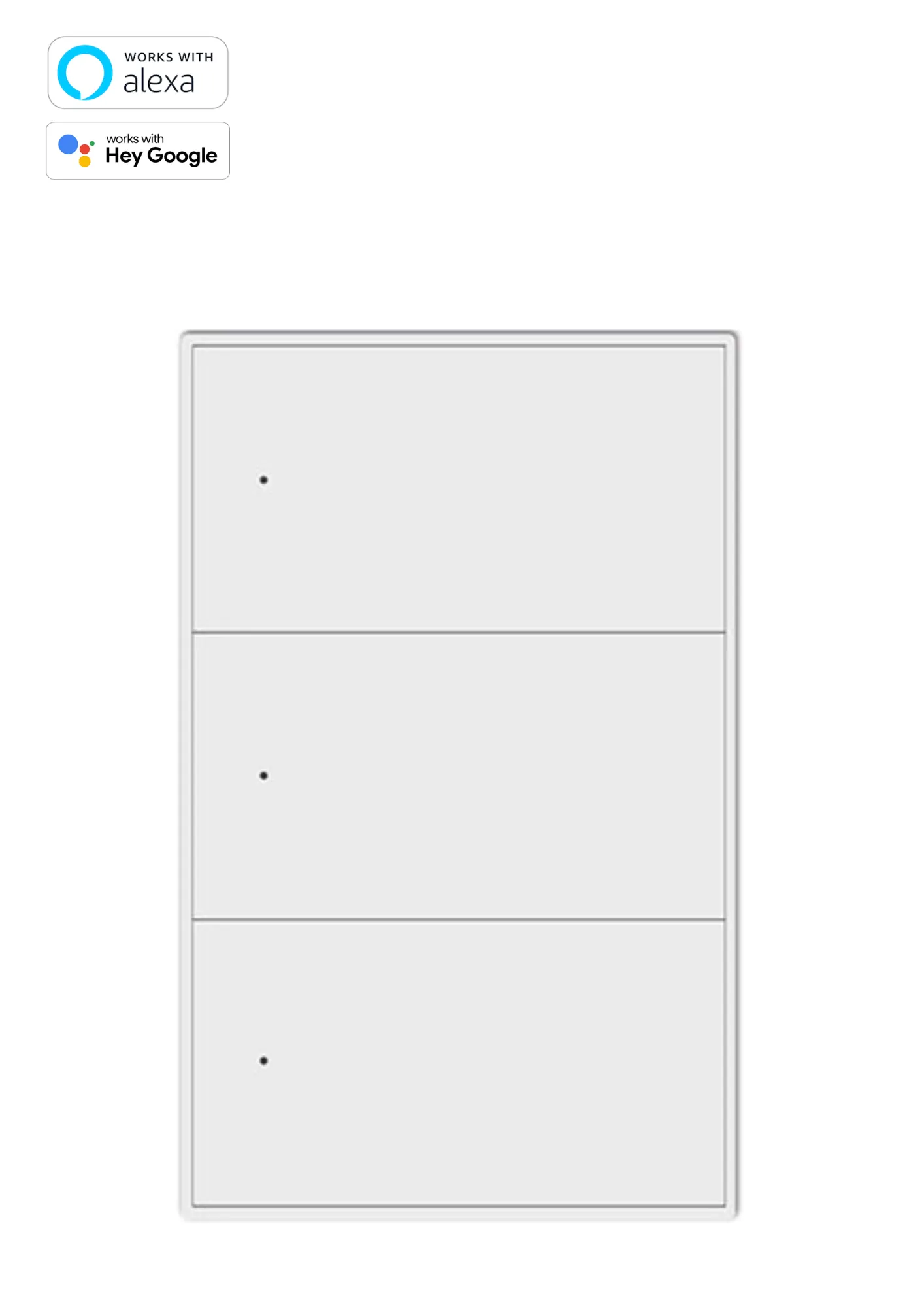 SW410 Zigbee Wall Switch no Neutral line (Works with Alexa and Google Assistant)