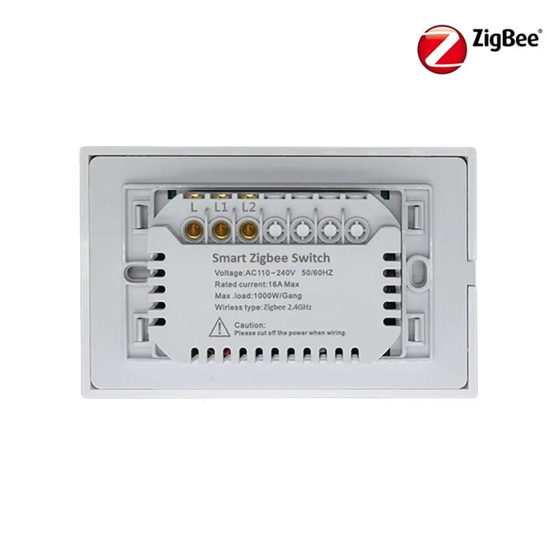 SW410 Zigbee Wall Switch no Neutral line (Works with Alexa and Google Assistant)