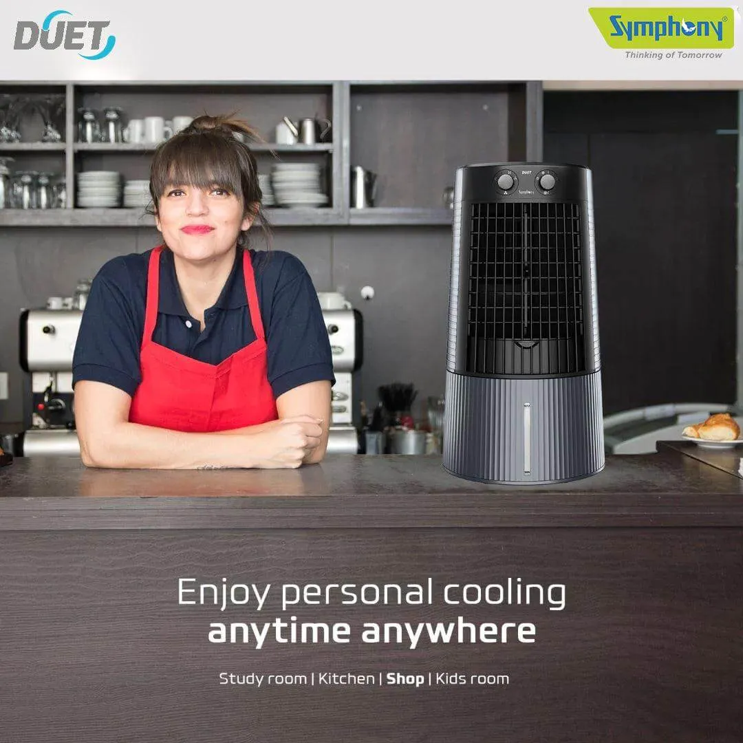 Symphony Duet-i India's 1st Kitchen Cooling Fan