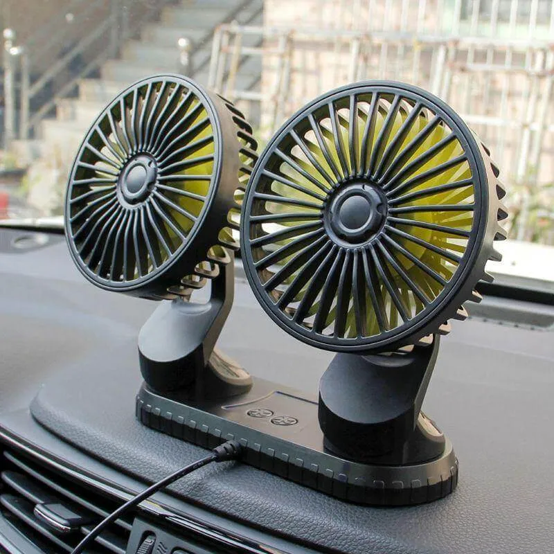 Universal Adjustable USB Dual Fan