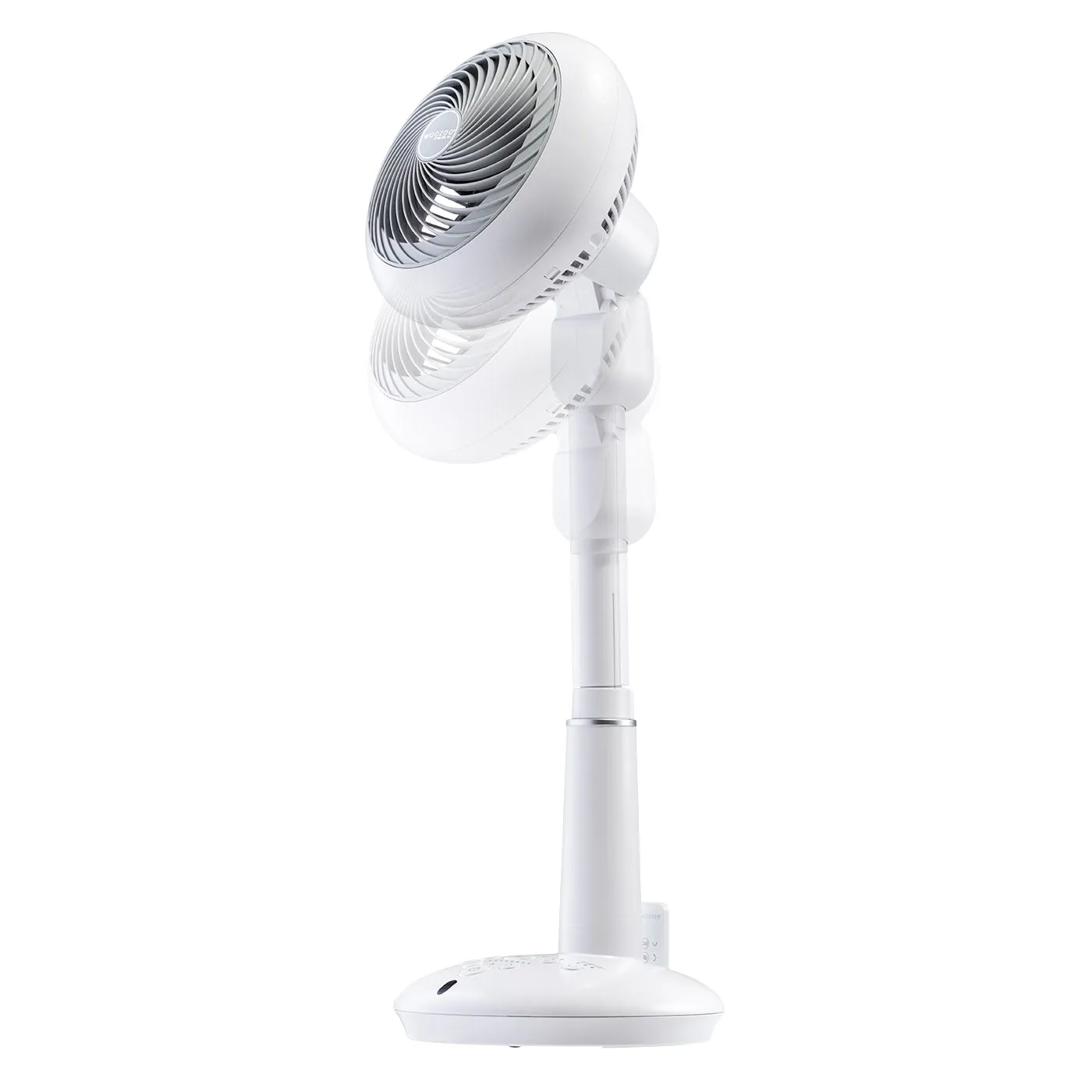 WOOZOO® 360 Standing Fan - 360° Oscillation, Quiet DC motor, Remote