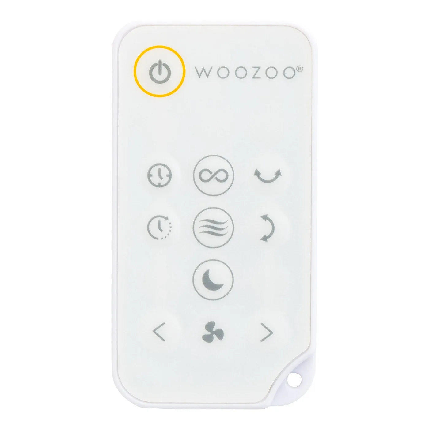 WOOZOO® 360 Standing Fan - 360° Oscillation, Quiet DC motor, Remote